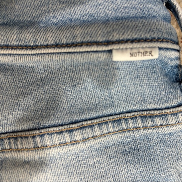 MOTHER Weekender Mid-Rise Flare Ankle Jeans -Size 24 - Picture 6 of 12